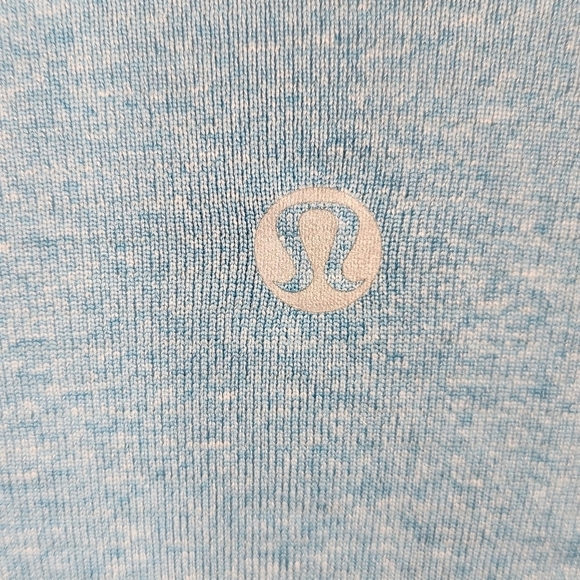 Lululemon Men's Metal Vent Tech Long-Sleeve Performance Shirt Heathered Blue XL - Picture 6 of 7